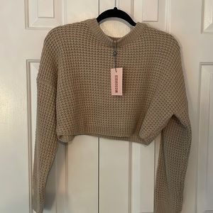 NWT Cropped Sweater